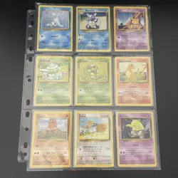 ⭐Complete Pokemon Base Set Common Uncommon Cards 1999⭐Pokemon Base Set starter - Image 5