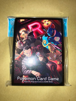 Pokemon Sleeves Giovanni Team Rocket Persian Card Sleeves 64 Pokemon Center - Image 1