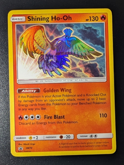 Shining Ho-Oh Sm70 Sm Holo Promo Pokemon Card - Exl./NM Condition - Image 2