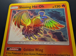 Shining Ho-Oh Sm70 Sm Holo Promo Pokemon Card - Exl./NM Condition - Image 3