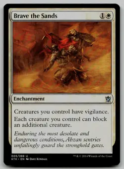 Brave the Sands U Khans of Tarkir 5 NM - Image 1