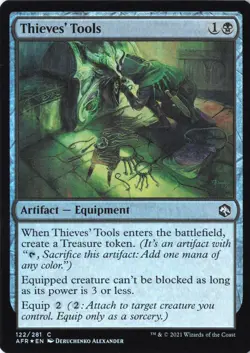 Thieves' Tools C Adventures in the Forgotten Realms 122 LP Foil - Image 1