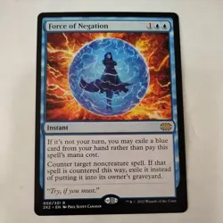 Force of Negation Double Masters 2022 Regular MTG PACK FRESH - Image 1