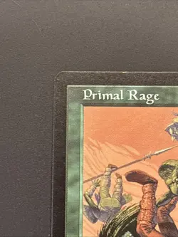 Primal Rage Stronghold Vintage MTG Magic the Gathering UP NM - Image 2