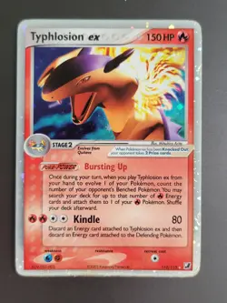 Typhlosion ex 110/115 Pokemon Ex Unseen Forces Ultra Rare MP - Image 1