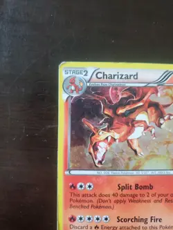 Pokemon Charizard Legendary Treasures 19/113 Holo Rare DMG - Image 3