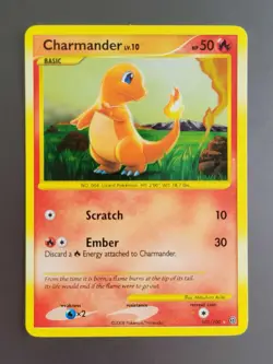 Charmander - 101/100 - Pokemon Stormfront Holo Rare LP - Image 1