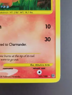 Charmander - 101/100 - Pokemon Stormfront Holo Rare LP - Image 5