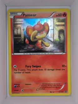 Pokemon TCG Pansear XY131 XY Promos (PR) Black Star Promo Holo Near Mint - Image 1