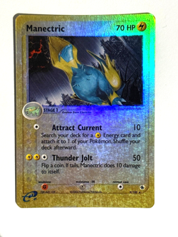 Pokemon TCG Manectric 9/109 Reverse Holo Rare e-Reader Ruby and Sapphire - Image 1