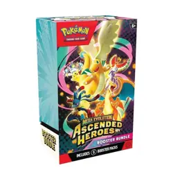 Pokemon TCG: Mega Evolution-Ascended Heroes Booster Bundle (6 Packs) PRESALE - Image 1