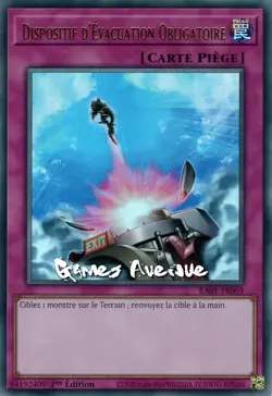 Yu-Gi-Oh ! Dispositif d'Evacuation Obligatoire RA01-FR069 VF/ULTRA - Image 1
