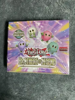 YuGiOh Brothers of Legend | Sealed Booster Box of 24 Packs | 1st Edition | 2021 - Image 1