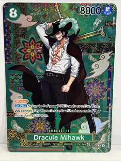 Dracule Mihawk - OP12-030 (SP) OP12-030 The Azure Sea's Seven Foil - Image 3