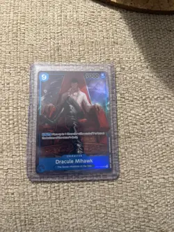 Romance Dawn Dracule Mihawk OP01-070 Parallel Alt Art Foil NM - One Piece CCG - Image 1