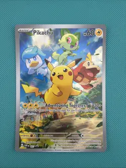 Pikachu 027 Sv: Scarlet & Violet Promo Cards Holo - NM/MINT - Image 1