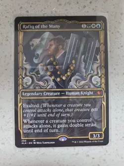 MTG Rafiq of the Many The List - Shards of Alara 250 Showcase Mythic NM - Image 1