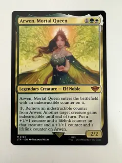 Arwen Mortal Queen MTG Magic the Gathering Card NM Near Mint LTR - Image 1