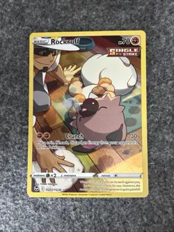Pokemon Rockruff TG07/TG30 Sword & Shield - Silver Tempest Trainer Gallery Holo - Image 1