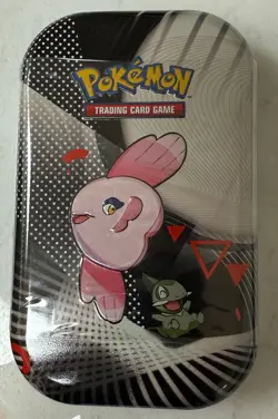 Pokemon TCG Scarlet And Violet Black Bolt And White Flair Unova Mini Tin Sealed - Image 1