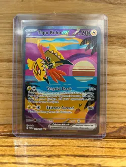 Tapu Koko ex(Special Illustration Rare) Pokemon SV04 Paradox Rift SIR - Image 1