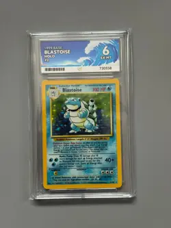 1999 Pokemon Base Set Holo Starter Trio ACE Graded Charizard Blastoise Venusaur - Image 5