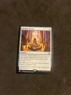 Obelisk of Urd [Zendikar Rising Commander] Magic MTG Cards NM/LP - Image 1