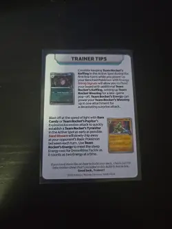 Pokemon TCG - Destined Rivals - Trainer Tip PreRelease Card - Cynthia’s Garchomp - Image 2
