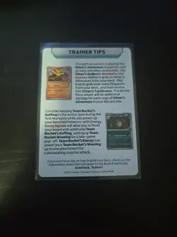 Pokemon TCG - Destined Rivals - Trainer Tip PreRelease Card - Cynthia’s Garchomp - Image 4