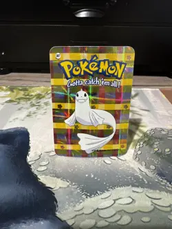Dewgong #87 - Vintage Vending Machine Prism Sticker 2000 - Pokemon Card - Image 1