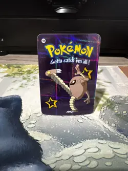 Hitmonlee #106 - Vintage Vending Machine Prism Sticker 2000 - Pokemon Card - Image 1