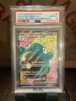 Iono's Bellibolt ex 194 Sv: Scarlet & Violet Promo Cards Holo - Image 1