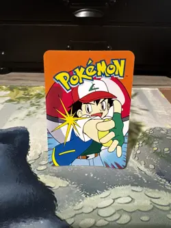 Hitmonchan #107 - Vintage Vending Machine Prism Sticker 2000 - Pokemon Card - Image 2