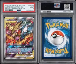 Moltres & Zapdos & Articuno GX SM210 PSA 9 Hidden Fates Promo Pokemon Card #2 - Image 3