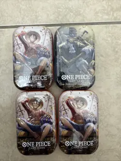 Bandai One Piece Card Game Tins Vol.2 OP-13 - Sealed Lot of 4 - Image 1