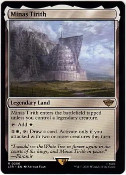 MTG The Lord of the Rings Minas Tirith (Rare) - Image 1
