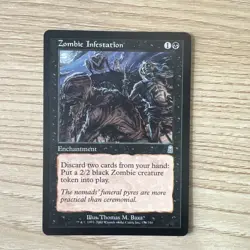 MTG Zombie Infestation NM- Odyssey Magic the Gathering ~ Free Shipping ~ - Image 1