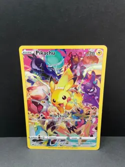 Pokemon TCG Pikachu Crown Zenith Alternative Art Holo Card 160/159 - Image 1