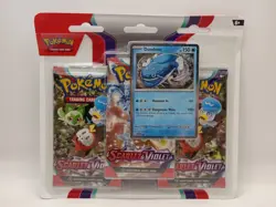 Pokemon TCG Scarlet & Violet 3 Booster Packs & Dondozo Promo Card New Sealed - Image 1
