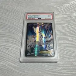 Pokemon TCG 2015 Mewtwo EX Full Art 157/162 Breakthrough Holo Ultra Rare PSA 9 - Image 1