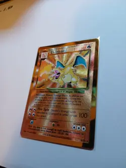Pokemon Charizard Celebrations Ultra-Premium Collection Gold Metal Promo #4 - Image 2