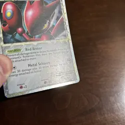 2010 Pokemon HeartGold & SoulSilver Undaunted Scizor #84/90 Prime - Image 5