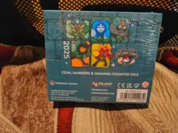 Sealed Pokemon Center 2025 NAIC Exclusive Coin Markers Damage Counter Dice - Image 2