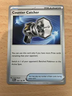Pokemon TCG #160/182 Counter Catcher Uncommon Paradox Rift - Image 1