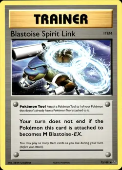 Blastoise Spirit Link - Evolutions 73/108 - NM - Pokemon - Image 1