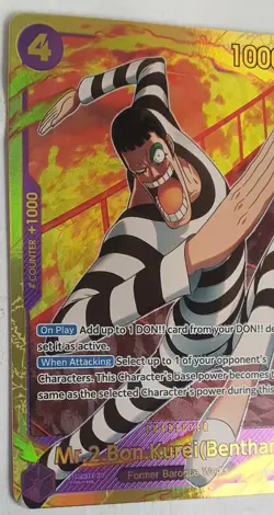 Mr 2 Bon Kurei EB01-061 SEC One Piece Card English NM (Original) - Image 2