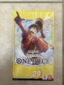 Lot Of 2 Box One Piece Egghead ENGLISH Starter Deck ST-29 SEALED NEW Ships Now - Image 2
