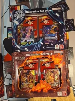 One Piece Illustration Box Vol 5 and Vol 6 Lot IN HAND New - Sealed - - Image 1