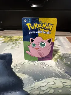 Jigglypuff #039 - Vintage Vending Machine Prism Sticker 2000 - Pokemon Card - Image 1