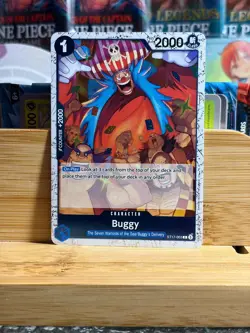 BUGGY 003 Premium Booster -The Best- Vol. 2 Pirate Foil One Piece Card Game NM - Image 1